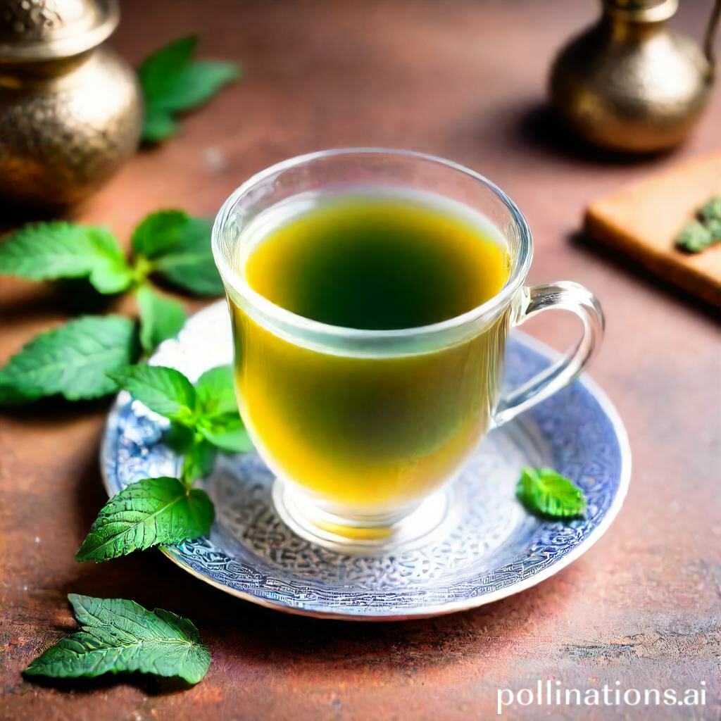 is moroccan mint tea caffeine free